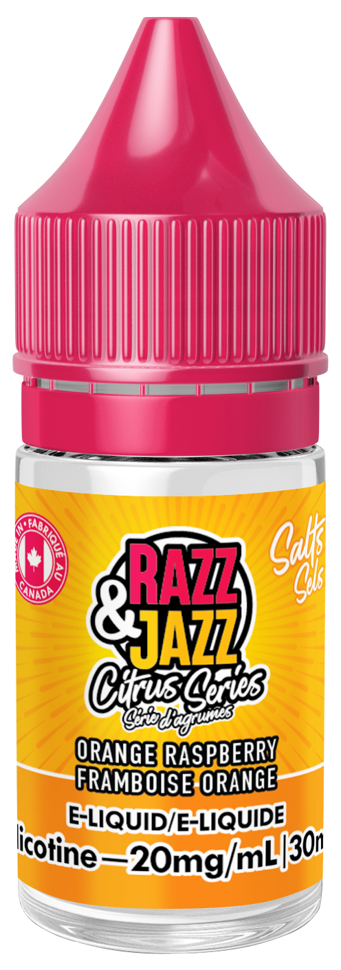 Razz and Jazz Salts: Orange Raspberry
