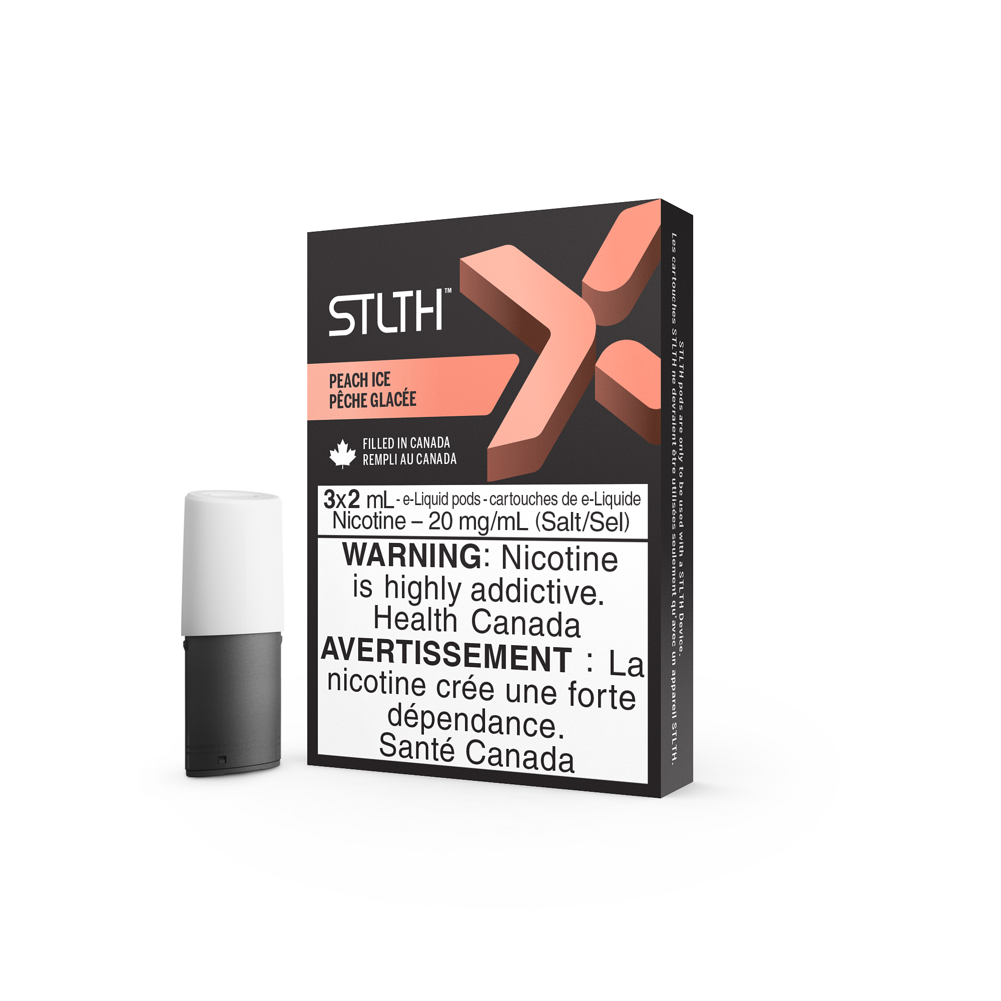 STLTH X POD PACK PEACH ICE