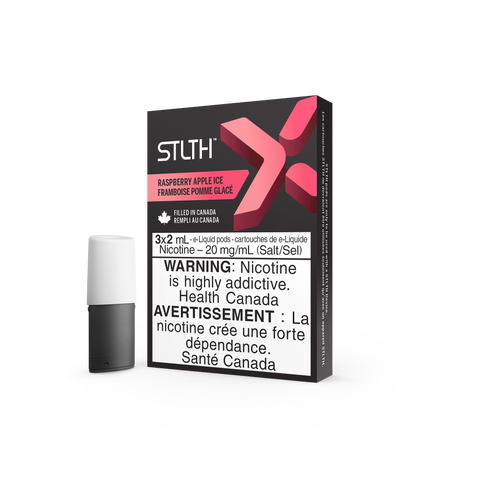 STLTH X POD PACK RASPBERRY APPLE ICE