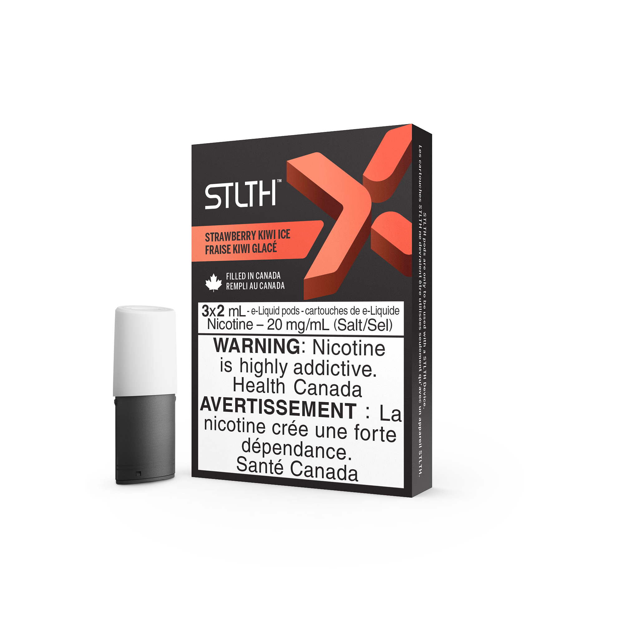 STLTH X POD PACK STRAWBERRY KIWI ICE