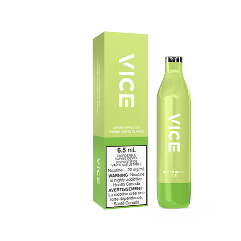 VICE 2500 DISPOSABLE - GREEN APPLE ICE