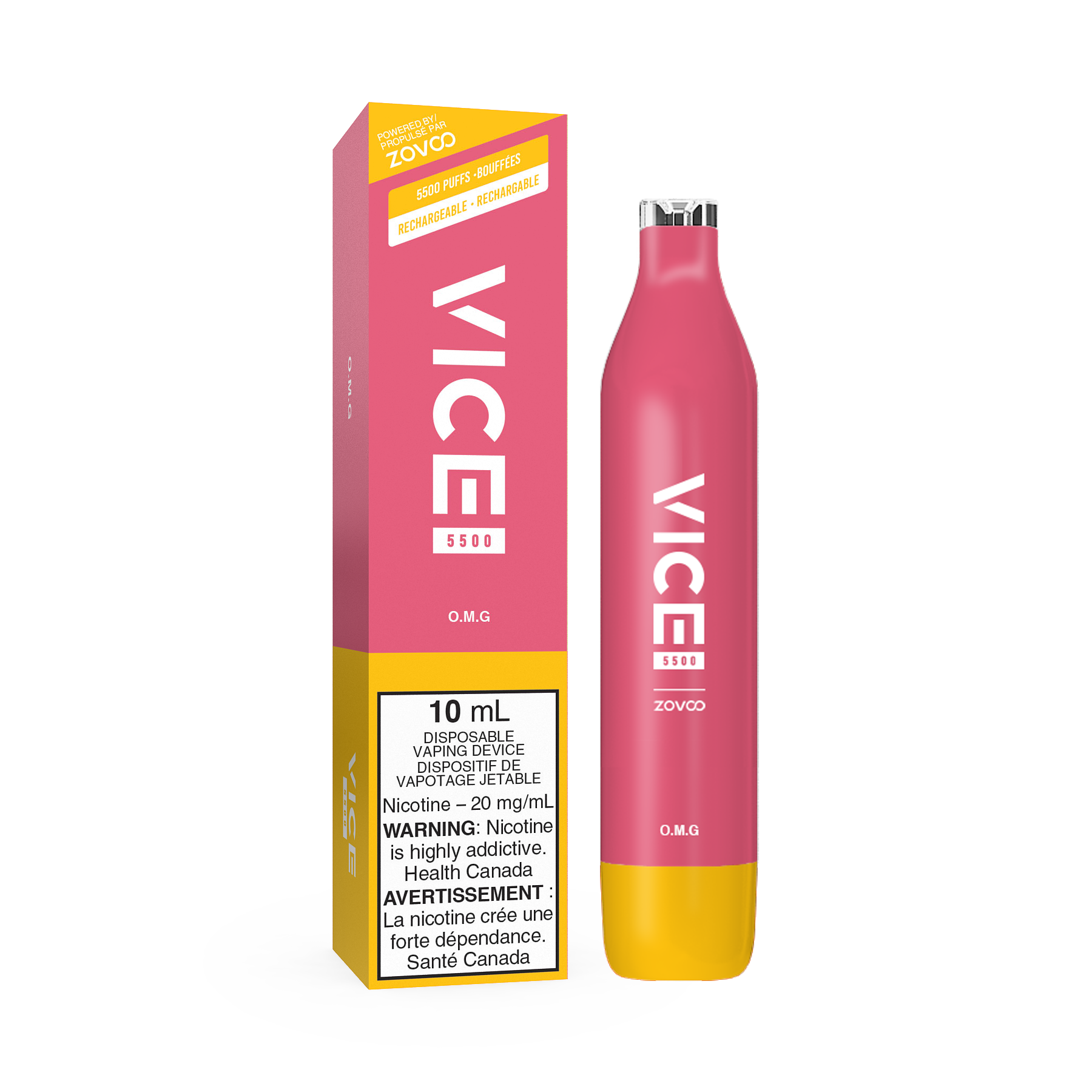 VICE 5500 DISPOSABLE - O.M.G.