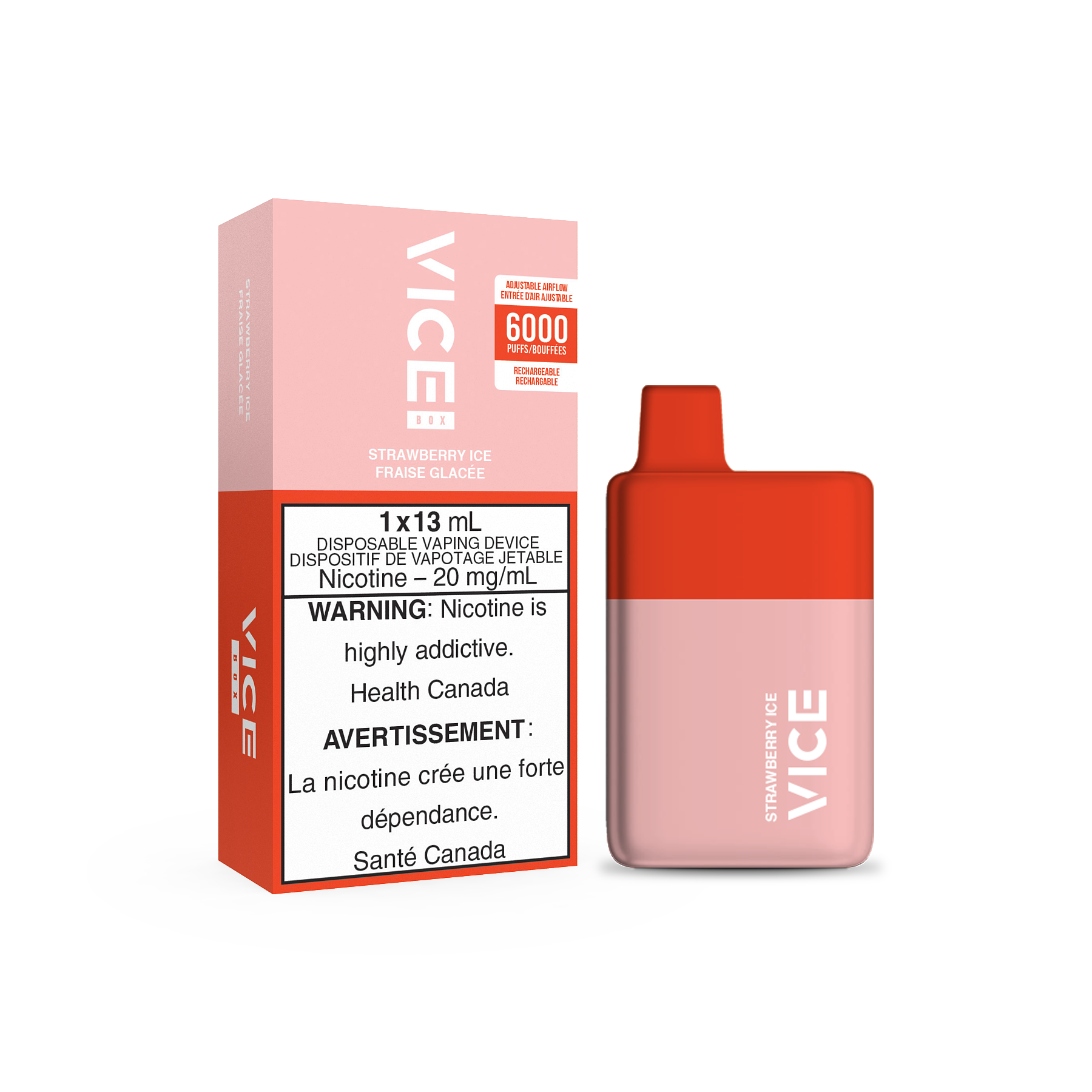 VICE BOX DISPOSABLE - STRAWBERRY ICE