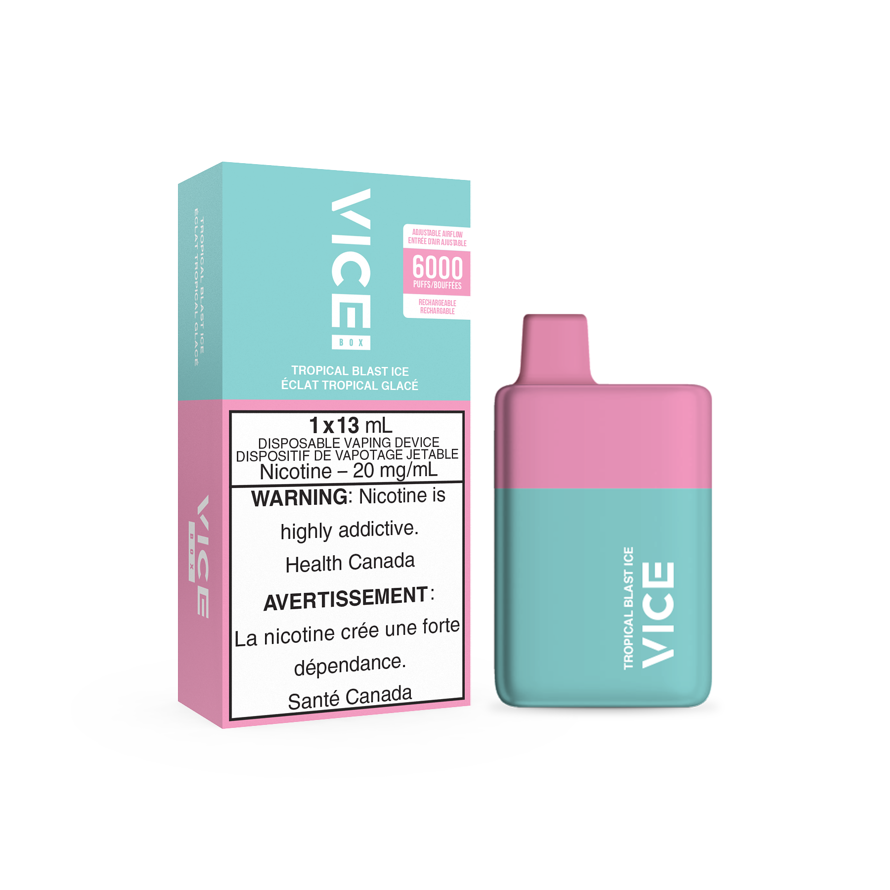 VICE BOX DISPOSABLE - TROPICAL BLAST ICE