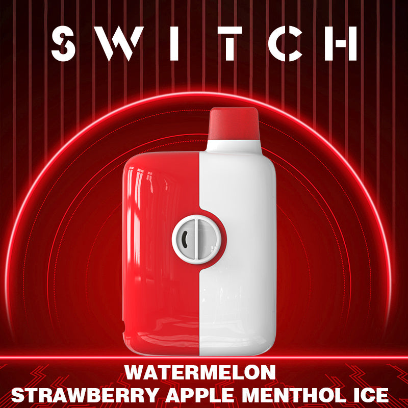 Mr. Fog Switch - Watermelon Strawberry Apple Menthol Ice