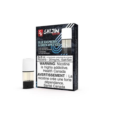 STLTH PODS - SHIJIN BLUE RASPBERRY & GREEN APPLE ICED