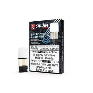 STLTH PODS - SHIJIN BLUE RASPBERRY & GREEN APPLE ICED